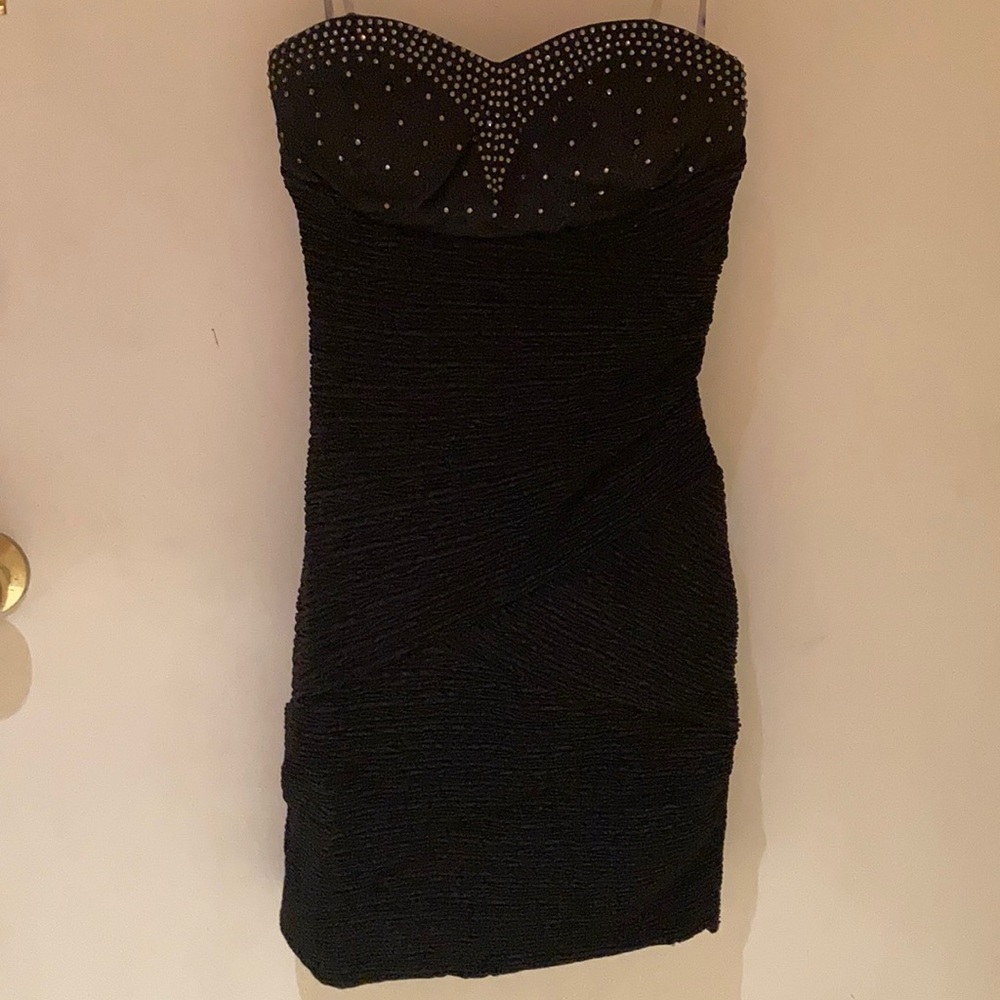 Ynes Strapless Mini Dress
